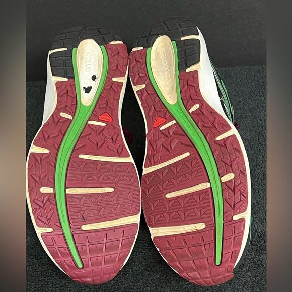 Salomon X Tour City Trail Womens Size 6.5 Green Athletic Running Shoes Sneakers - Picture 7 of 8